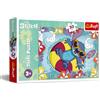 Trefl, Lilo & Stitch in vacanza-Puzzle 30 Tessere, Gioco per Bambini a partire dai 3 anni, Multicolore, 18305
