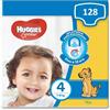 Huggies Pannolini Unistar Taglia 4 (7-18 kg) Confezione da 128 Pannolini (8X16)