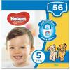 Huggies Unistar Pannolini Taglia 5 (11-25 Kg) Pacco Scorta 56 Pannolini (4X14)
