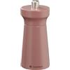 Zassenhaus Macinapepe WESTERLAND corallo, legno di faggio laccato, con meccanismo in ceramica ad alte prestazioni regolabile in modo continuo, macina spezie per pepe, 12 cm, Ø 5,4 cm