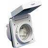 OSCULATI PRESA STAGNA IP 56 IN ABS BIANCO 30A - 220V COLLEGAMENTO BANCHINA