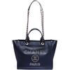 CHANEL Pre-Owned - Borsa two-way Deauville anni '20 - Donna - pelle caviar - Taglia unica - Nero