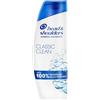 Head & Shoulders Classic Clean Shampoo Antiforfora 250ml per Uso Quotidiano. Fino al 100% Protezione dalla Forfora. Clinicamente Testato. Per Tutti i Tipi di Cute e Capelli. Sensazione di Freschezza