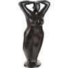 Figura Femminile Antica in Bronzo Firmata Europa XX Secolo
