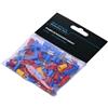 SW-Stahl SW Stahl Assortimento di Capicorda, 100 Pezzi, Connettori a Crimpare S3180 | Terminali isolati per cavi da 0,5 a 6 mm², set professionale con capocorda piatti, tondi e a vite, colore rosso, blu, giallo