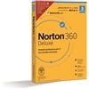 NortonLifeLock Norton 360 Deluxe 2021 Antivirus per 3 dispositivi Licenza di 1 anno Secure VPN e Password Manager PC, Mac