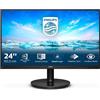 PHILIPS MONITOR PHILIPS LCD VA LED 23.8" Wide 242V8LA/00 4ms LowBlue MM FHD 3000:1 BLACK VGA HDMI DP Vesa Fino:31/08