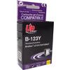 COMPATIBILE T3AZUR BJ123YUP cartuccia d'inchiostro 1 pz Compatibile Giallo