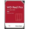 Western Digital WD Red Pro 8TB per NAS, Hard Disk interno da 3.5", 7200 RPM, Cache da 256 MB