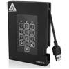Apricorn Aegis Fortress 1TB | FIPS 140-2 Level 2 Secure USB 3.0 Portable Drive