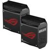 ASUS ROG Rapture GT6 B2PK Triband 2.4 GHz 5 GHz 5 GHz WiFi 6 802.11ax Nero 4 Internal