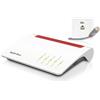 AVM FRITZBox 7590 wireless router Gigabit Ethernet Dualband 2.4 GHz 5 GHz 3G 4G Grey Red White