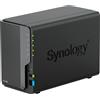 Synology DiskStation DS224+ server NAS 2GB Ram e di archiviazione Desktop Collegamento ethernet LAN Nero J4125