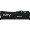 Kingston DDR5 Fury Beast RGB 1x16GB 5600 KF556C40BBA16