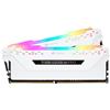 Corsair DDR4 Vengeance RGB Pro 2x8GB 3600 White Geheugenmodule CMW16GX4M2D3600C18W