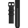 Garmin Watch Band QuickFit 22 - Nero con componenti neri in acciaio inossidabile