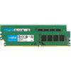 Crucial 16GB Kit DDR4 3200 MT/s 8GBx2 DIMM 288pin (CT2K8G4DFRA32A)