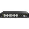 QNAP QSWM2116P2T2S network sBiancoch Managed L2 2.5G Ethernet Power over Ethernet PoE Nero