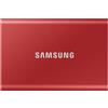 Samsung Portable SSD T7 2TB USB 3.2 - Metallic Red