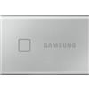 Samsung Portable SSD T7 Touch 1TB USB 3.2 - Argento