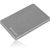Verbatim Store 'n' Go ALU Slim 2TB | Hard disk esterno in alluminio, USB 3.2 (GEN 1), SuperSpeed USB (5 Gbps), per Windows & Mac OS X - Grigio Sideral