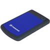Transcend StoreJet 25H3 4TB | Hard disk esterno, USB 3.1 Gen 1 (USB 5Gbps), anti-scivolo e anti-shock - Blu