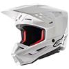 Alpinestars Casco Moto Cross Enduro Alpinestars S-M5 SOLID 22.06 Bianco