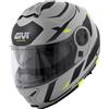 Givi Casco Moto Modulare P/J Givi X.21 EVO NUMBER Grigio Nero Gia