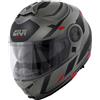 Givi Casco Moto Modulare P/J Givi X.21 EVO NUMBER Titanio Nero Ro