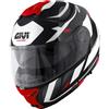 Givi Casco Moto Modulare P/J Givi X.21 EVO NUMBER Nero Bianco Ros