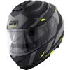 Givi Casco Moto Modulare P/J Givi X.21 EVO NUMBER Nero Titanio Gi