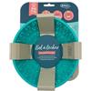 BUBIMEX - Ciotola da leccare, 16,5 cm, blu per cani e gatti, ciotola con ventosa, anti goloso, anti stress, silicone senza BPA, compatibile con lavastoviglie e congelatore, riduce l'alito cattivo