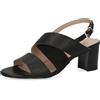 CAPRICE Donna 9-28309-42, Sandali con Tacco, Pettine Nero, 40 EU