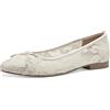 Tamaris Damen 1-22198-42, Ballerinas Donna, macramè Avorio, 36 EU