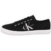 Calvin Klein Jeans Uomo Sneakers Vulcanizzate Essential Vulc Scarpe, Nero (Black), 42