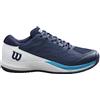 Wilson Rush PRO Ace, Sneaker Uomo, Navy Blazer/White/Blue Atoll, 46 EU