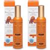 Natsabe 2x - L' Erbolario - Spray Solare VELO D'ESTATE SPF 50-100 ml - Protezione alta per viso corpo 100 ml Con oli di Fico d'India e Dattero