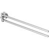 Ideal Standard A9131AA Serie IOM barra portasciugamani doppia perpendicolare girevole, cromato