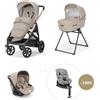 Inglesina System Quattro Inglesina Aptica con Darwin Recline + Base Isofix 360° + Darwin Next Stage Pashmina Beige Moon Grey