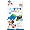 GIOTTO Patplume, Plastilina Vegetale, Skin Tons, Colori Assortiti, 8 Pezzi