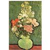 ArtPlaza Van Gogh Vincent Vase with Roses Pannello Decorativo, Legno, Multicolore, 60x90 cm