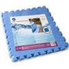 Gre MPF509Z - Protettore del Fondo della Piscina, Realizzato in Eva Blu, 9 Pezzi, Spessore 4,5 mm, Resistente e antiforatura