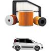 Generico Kit Tagliando 3 Filtri per FIAT Panda 0.9 4x4 63 kw anno 2012 2023