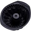 Backhaus Stampo per Kouglof - Teglie da Forno Antiaderente in Silicone Platino di qualità Professionale (Nero)