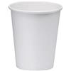 DeinPack 50 tazze da caffè ecologiche da 350 ml, 12 oz di carta bianca non sbiancata, bicchieri da caffè da prova, 50 pezzi di bicchieri usa e getta biodegradabili