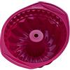 Backhaus Stampo per Kouglof - Teglie da Forno Antiaderente in Silicone Platino di qualità Professionale (Rosso)