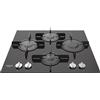 Hotpoint Ariston Piano cottura 4 Fuochi incasso a gas 60 cm Nero FTGHG641DBK