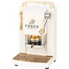 Faber Coffee Macchina da Caffè Pro Mini Deluxe Pure White Ottone PROMINIWHITEBAS