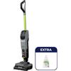 Bissell SpinWave + Vac Pet | Aspirapolvere Senza Fili | Lavapavimenti Pavimenti Duri | Aspirapolvere e Mocio | Pulizia Facile | Scopa Elettrica | Speciale per Animali Domestici | 3885N