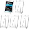 OTYMIOW Custodie Magnetiche per Carte da Collezione 5paia Magnetic 35PT Toploader Magnetico Trading Card Holder Custodia Protettiva Rigida per Carte Magnetiche da 35PT con Protezione UV Trasparente